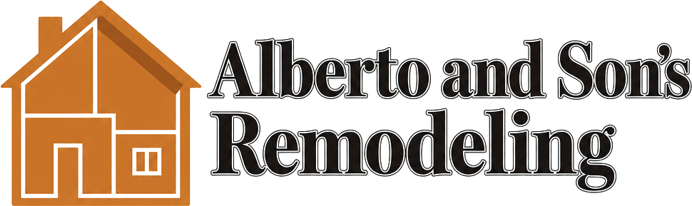 Alberto and Son's Remodeling logo